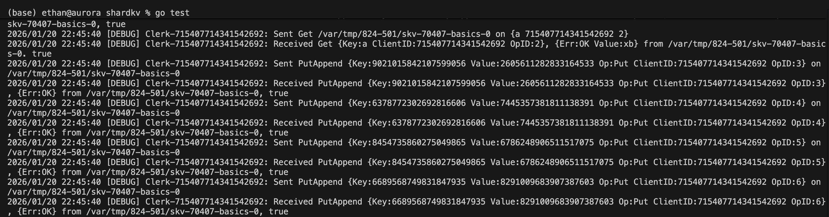 Sharded Key-value Service Preview